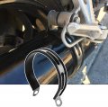 Exhaust Muffler Clamp Stainless Steel Motorcycle Hexagons Silencer Brackets Clamp Universal Hanger