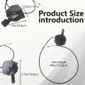 94605098c Throttle Choke Cable 94605098 946-05098a B C For Col-umbia Mt-d Cub Ca-det Model Cgt-5426 14a7a3kw897