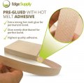 Edge Supply Hard Rock Ple Melamine 2 Inch X 50 Ft Roll Banding A Pre-glued Flexible Edging A Easy Application Iron-on For