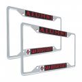 Sdsu San Diego State University Aztecs License Plate Frame Officially Licensed Metal Car Tag Holder Alumni 2 Pack 6 25 X 12 In 