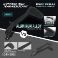 Aluminum Alloy Brake Arm Lever Pedal For Bmw R1300gs 2023 2024 2025 Frosted Texture Non Slip Black Finish