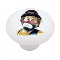 Gotham Decor Emmett Kelly Sad Clown Ceramic Drawer Knob 