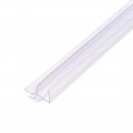Frameless Glass Shower Door Sweep Bottom Side Seal Strip With 5 8-inch Drip Rail 3 X 27 56-inch Length 
