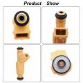 Waltyotur 6pcs Fuel Injectors 4 Holes Replacement For 1989-1998 Jeep Cherokee 1993-1998 Grand 1991-1995 1997-1998 Wrangler
