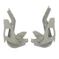 Front Left And Right Hood Hinge 2 Piece Kit Replacement For Hr-v 2023 2024 Steel Automotive Hinges With Housing Silver Finish 