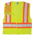 Ml Kishigo 1174 Ultra-cool Polyester Mesh Breakaway Vest Medium Lime 