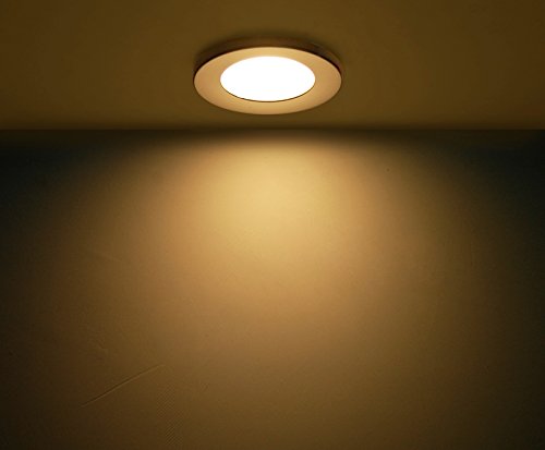 Dream Lighting 2w Led Ceiling Light Silver Shell Recessed Downlight Pack Of 6