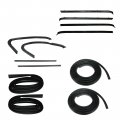Door Weatherstrip Rubber Seal Kit 12 Pc Set For 73-80 Chevy Gmc Pickup Truck 