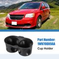 Uxcell Cup Holder Insert For Chrysler Town Country 2011 2013-2016 Ram C V 2013-2015 Console Center Mat-cup Liner 1wv70dx9aa
