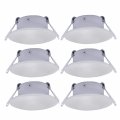 3 In Led Rv Puck Lights 12v Recessed Ceiling Interior Lighting For Motorhomes Camper Caravan Trailer Boat 3400k Warm White Pack 