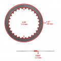 Caltric Clutch Friction Plate Spring Kit Compatible With Suzuki Boulevard S40 2005-2009 2011 2014-2019