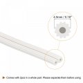 Uxcell Screen Spline 5m 16 4ft Silicone Sealing Strip Window Retainer 4 5mm Od White