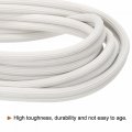 Uxcell Screen Spline 5m 16 4ft Silicone Sealing Strip Window Retainer 4 5mm Od White