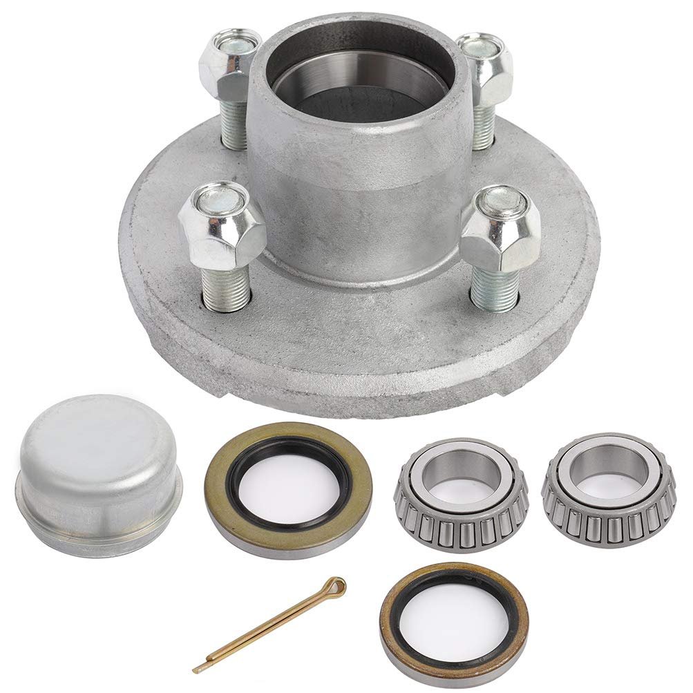 Wheel Hub L44643 For 2000 Lbs Axles With Integrated Drum Adjustable Assembly Atvs