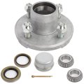 Wheel Hub L44643 For 2000 Lbs Axles With Integrated Drum Adjustable Assembly Atvs