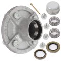 Wheel Hub L44643 For 2000 Lbs Axles With Integrated Drum Adjustable Assembly Atvs