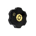 Brake Master Cylinder Reservoir Cap For Chevy Silverado 1500 2005 2019 Black Plastic Flat Round Screw On Part Number