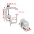 Aluminum 6 Pcs Truck Clamps For Mounting Caps Camper Shell Topper Canopy Heavy Duty 2 Packages