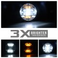 Nsautolighting Led Fog Driving Light Assembly For 2004-2016 Land Rover Range L322 L320 Lr2 Lr4 Jaguar S-type X-type Switchback