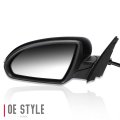 Ki1320200 Factory Style Driver Left Side Mirror Manual Folding Power Adjust Turn Signal Compatible With Optima 16-18 Paint To