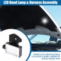 X Autohaux 1 Set Car Led Under Hood Light Lamp Harness Assembly For Dodge Ram 1500 2500 3500 4500 5500 Pickup Charger Chrysler