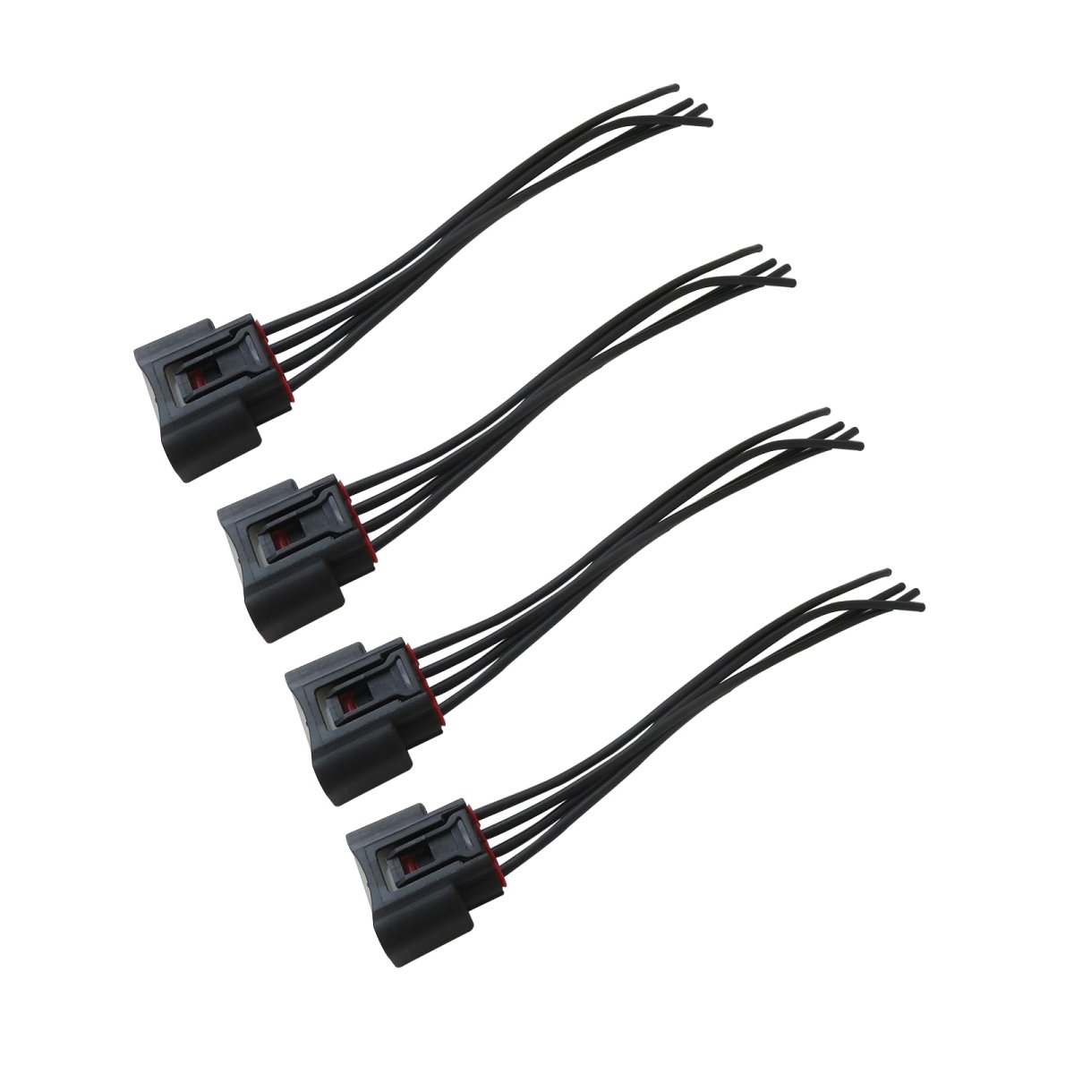 4 Pcs Ignition Coil Female Connector Plug Harness Replace 90919-024 90080-19015 90919-02239 For 1998-2007 Lexus Lx470 4 7l And