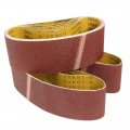 Uxcell 3-inch X 21-inch Aluminum Oxide Sanding Belt 80 Grits Sandpaper Lapped Joint For Sander 10pcs