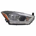 Right Headlight Assembly For 2018 2019 Nissan Kicks Halogen Head Lamp Front Position Waterproof Clear And Amber Lens Model 