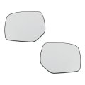 Subaru Xv Crosstrek 2013 2014 Mirror Glass Pair Driver And Passenger Side Non Heated Replacement For Su1324100 Su1325100 