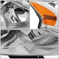 Ni2503208 Factory Style Projector Headlight Lamp Compatible With Nissan Altima 2013-2015 Passenger Right Side Chrome Housing