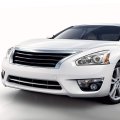 Ni2503208 Factory Style Projector Headlight Lamp Compatible With Nissan Altima 2013-2015 Passenger Right Side Chrome Housing
