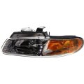 Chrysler Town And Country Headlight Assembly 1996 To 1999 Driver Side Dot Certified Halogen Clear Lens Ch2502109 4857041ab 