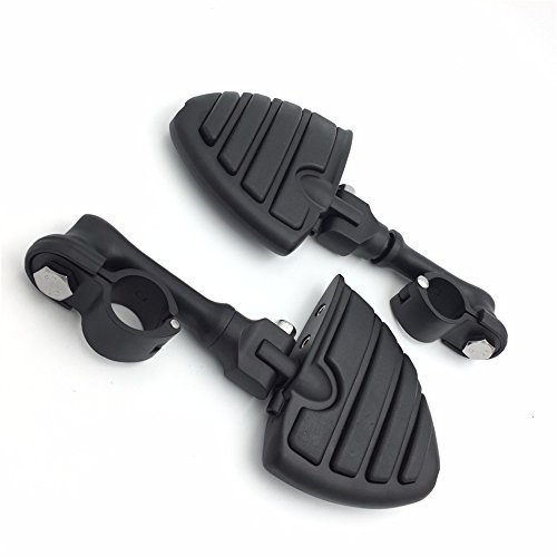 Adjustable Highway Foot Peg Mounting Kit For 1 In Engine Guard Chrome U Shape Pegs Goldwing Vtx1300 Shadow Valkyrie Triumph