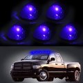 5 Pack Smoke Cab Roof Marker Lights With Xenon Blue Led Bulbs For 1999 To 2011 Dodge Ram 2500 3500 4500 T10 168 194 Interior 