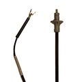 Y-256 Accelerator Cable For 1974 1981 Dodge Plymouth Trucks A D W Series Models With Brackets And Grommets 