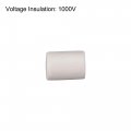 Uxcell 50pcs 1mm Dia Ceramic Tube Insulated Electronic Wire Bundle Heat Insulation Protection Single Bore