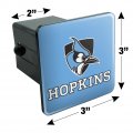 Johns Hopkins University Primary Logo Tow Trailer Hitch Cover Plug Insert 2