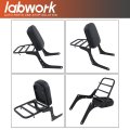 Black Passenger Backrest Sissy Bar Replacement For Honda 250 Cmx250 Cmx250cd Cmx250cl 1985-2015
