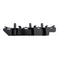 Front Passenger Side Bumper Bracket For Hyundai Santa Cruz 2022 2023 2024 Replacement Hy1043154 And 86552k5000 Black Plastic 