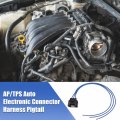 X Autohaux Map Tps Electrical Pigtail Harness Connector Plug 5013998aa For Chevrolet Dodge Ram Jeep Toyota 3 Blade Female