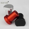 6 Pack Bench Dogs Aluminum Alloy Brake Inserts For 3 4 Dog Holes A Woodworking Shop Essential 4inch 19mm Red