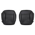 Front Driver And Passenger Side Bottom Replacement Seat Covers Black Microfiber Leather For Mercedes Benz Ml320 Ml350 Ml450 