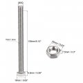 Uxcell M10 X 130mm Hex Head Screws Bolts Nuts Flat Lock Washers Kits 304 Stainless Steel Fully Thread Hexagon 4 Sets