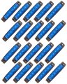 20 Pack 3 8 In 6 Led Marker Clearance Indicator Lights Blue Waterproof Side Trailer For Trucks Vans And Boats 12v Dc Input 