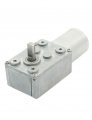 4 5mm D Shaft Reduction Rate 8300rpm 120rpm Dc 12v Worm Gear Motor 