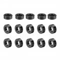 Uxcell 15 Pcs Round Aluminum Standoff Column Spacer 3 1x6x2mm Idxodxh Black For Drone Fpv Quadcopter Racing Rc Multirotors