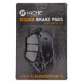 Niche Brake Pad Set For Yamaha Yzf R3 1wd-25806-00-00 Rear Semi-metallic