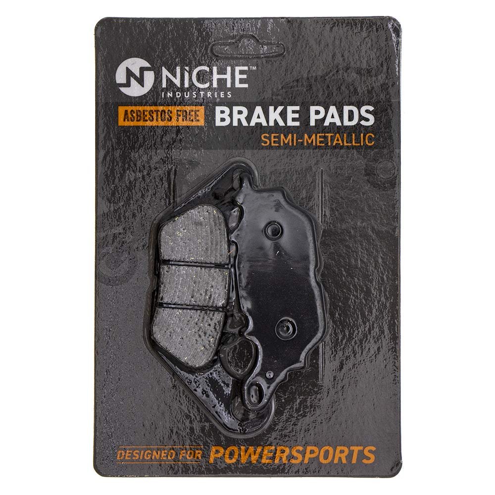 Niche Brake Pad Set For Yamaha Yzf R3 1wd-25806-00-00 Rear Semi-metallic