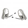 Gxywady Exterior Door Handle Frame Carriers Replacement For Bmw X5 Front Left And Right Side E53 2000 2001 2002 2003 2004 2005