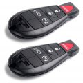 Aintier 2x Keyless Entry Remote Key Fob For Charger Durango Ram 1500 Grand Cherokee Journey Magnum 2500 Chrysler 300 Jeep